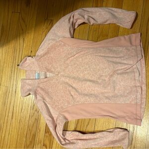 Columbia Light Pink Fleece Top